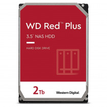 WD RED PLUS - 2To - HDD NAS  3,5" - 5400 T/min - 128Mo cache - Sata 6Gb/s