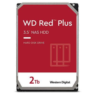 WD20EFPX - WD RED PLUS - 3.5" - 2To - 128Mo - 5400RPM