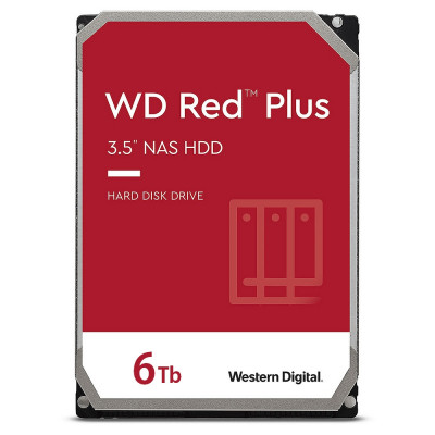 WD60EFPX - WD RED PLUS - 3.5" - 6To - 256Mo - 5400RPM