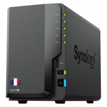 Synology DS224+ 2Go Serveur de Stockage NAS 8To (2x 4To) IronWolf