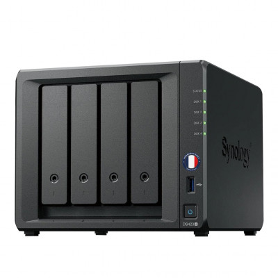 Ynisek Solution DS423+ 2Go Serveur de Stockage NAS 8To (4x 2To) WD RED Plus