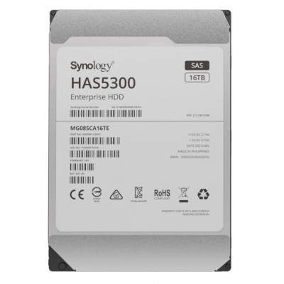 HAS5300-16T - HAS5300-16T - 3.5p - 16To - 512Mo cache - 7200T/min - SAS 12Gb/s -