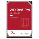 WD RED PRO - 2To - HDD NAS 3,5" - 7200 T/min - 64Mo cache - Sata 6Gb/s