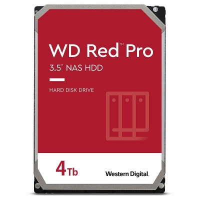 WD4003FFBX - WD RED PRO - 3.5" - 4To - 256Mo cache - 7200T/min - Sata 6Gb/s - Garantie 60 moi