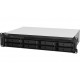 RS1221+ - RS1221+ Bt NAS Rack 2U pour 8 DD 3.5/2.5p 2.2GHz QCore 4Go 4LAN GbE USB3