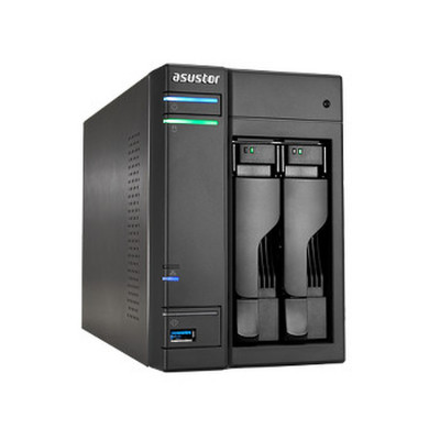 AS6702T - AS6702T NAS 2 baies 2.0/2.9 GHz QC 4Go - 2 LAN 2.5GbE - USB3.2 - 4 slots M.2 NVM