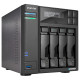 AS6704T - AS6704T NAS 4 baies 2.0/2.9 GHz QC 4Go - 2 LAN 2.5GbE - USB3.2 - 4 slots M.2 NVM