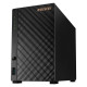 AS1102T - AS1102T NAS 2 baies SATA 1.4GHz Quadcore 1Go 1LAN 2.5GbE USB3.2