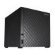 AS1104T - AS1104T NAS 4 baies SATA 1.4GHz Quadcore 1Go 1LAN 2.5GbE USB3.2