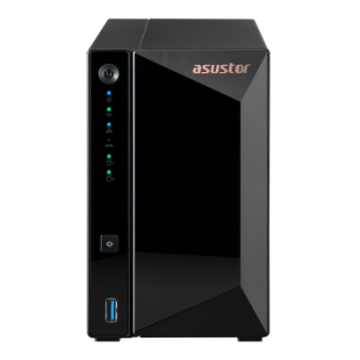 AS3302T - AS3302T NAS 2 baies SATA 1.4GHz Quadcore 2Go 1LAN 2.5GbE USB3.2