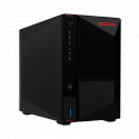 AS-5202T - AS-5202T Boîtier NAS pour 2 DD 3.5/2.5p Dualcore 2Go