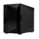 AS-5202T - AS-5202T Boîtier NAS pour 2 DD 3.5/2.5p Dualcore 2Go