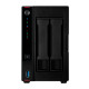 AS-5202T - AS-5202T Boîtier NAS pour 2 DD 3.5/2.5p Dualcore 2Go