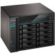 AS6510T - AS6510T NAS 10 baies 2.1 GHz QC 8Go - 2 LAN 2.5GbE + 2 10GbE - USB3.2 -