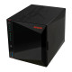 AS5404T - AS5404T NAS 4 baies 2.0/2.9 GHz QC 4Go - 2 LAN 2.5GbE - USB3.2 - 4 slots M.2 NVM