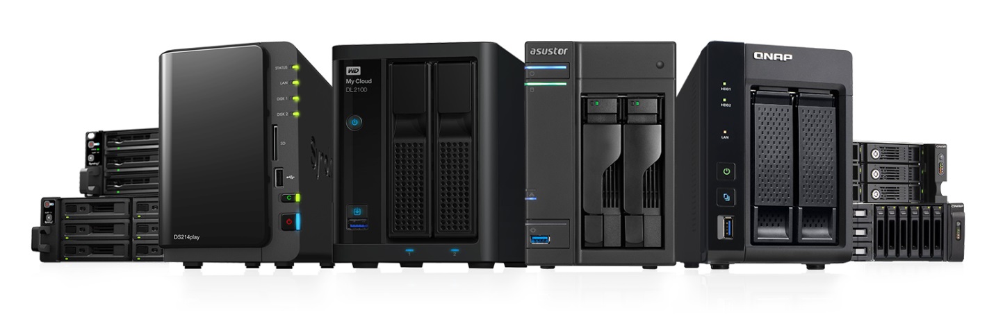 Image de présentation des différents type de stockage NAS